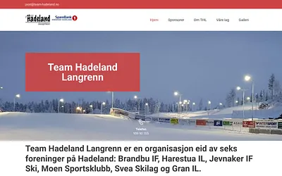 team-hadeland.no snapshot
