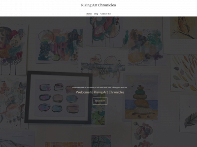 risingartchronicles.com snapshot
