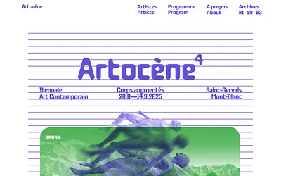 artocene.fr snapshot