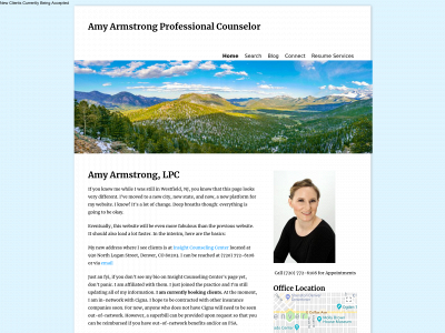 amyarmstronglpc.com snapshot