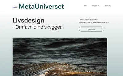 metauniverset.dk snapshot