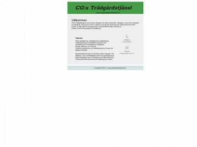 cgstradgardstjanst.se snapshot