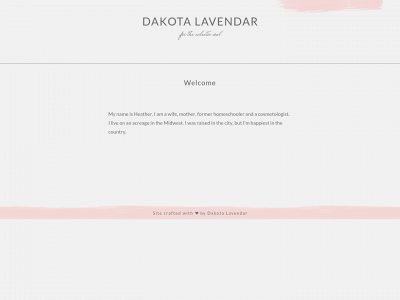 dakotalavendar.com snapshot