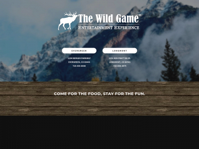 www.thewildgame.net snapshot