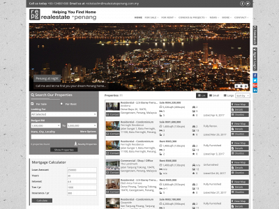 realestatepenang.com.my snapshot