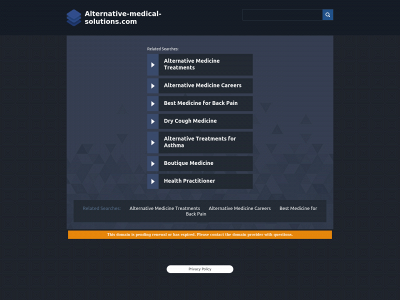 alternative-medical-solutions.com snapshot