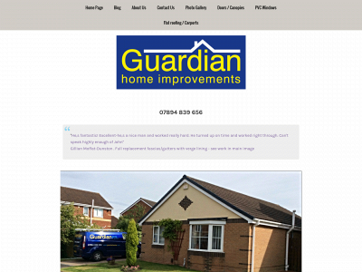 guardianhomeimprovements.co.uk snapshot