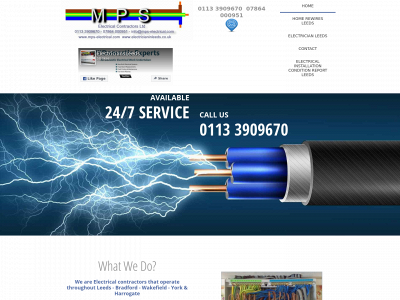 electricians-leeds.com snapshot
