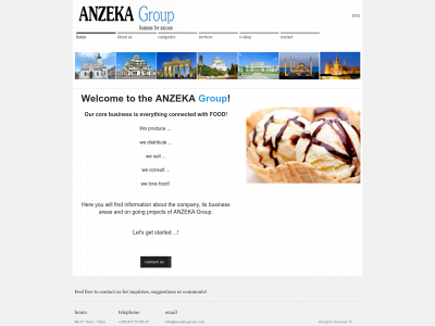 anzeka-group.com snapshot