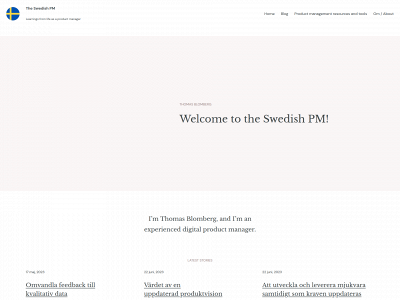 theswedishpm.se snapshot