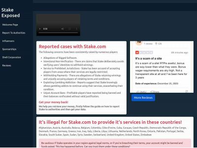 stakeexposed.com snapshot