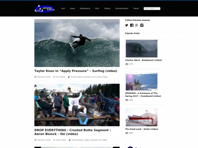 extremeavenue.com snapshot
