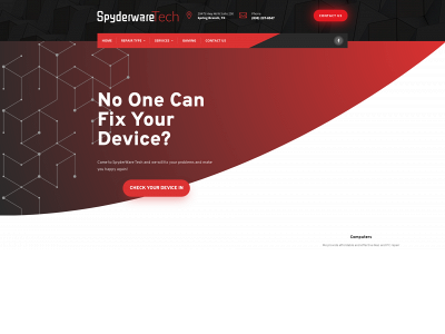 spyderwaretech.com snapshot