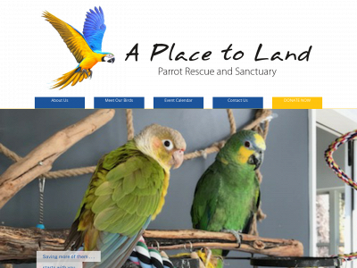 aplacetoland.org snapshot