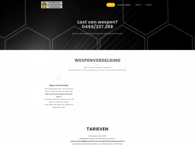 wespenverdelgingrupelstreek.be snapshot