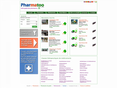 pharmatoo.com snapshot