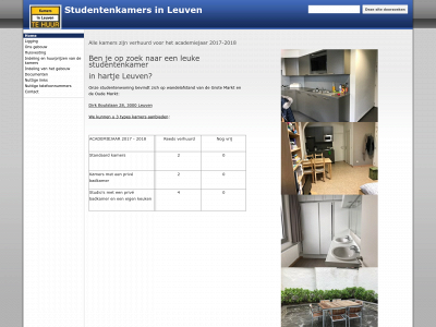 studentenkamersinleuven.be snapshot