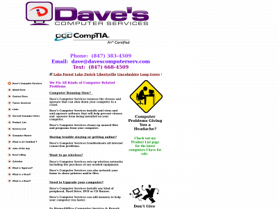 davescomputerserv.com snapshot