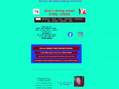 davesdrivingsch.co.uk snapshot