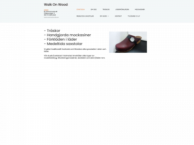 walkonwood.se snapshot