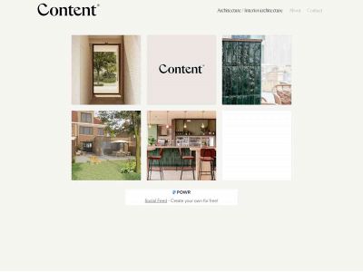 www.contentarchitects.be snapshot