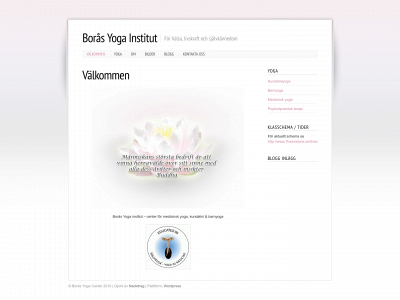 borasyogacenter.se snapshot