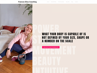 franceselizacoaching.co.uk snapshot