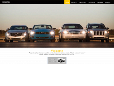usedcarsfargo.net snapshot