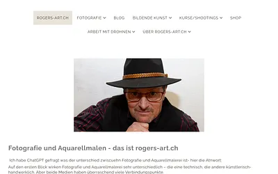 rogers-art.ch snapshot