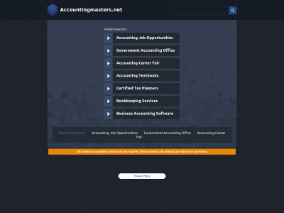 accountingmasters.net snapshot