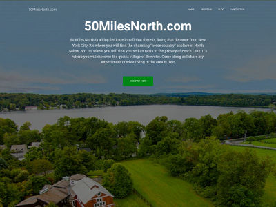 50milesnorth.com snapshot