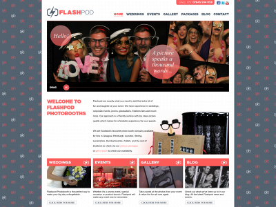 flashpodscotland.co.uk snapshot