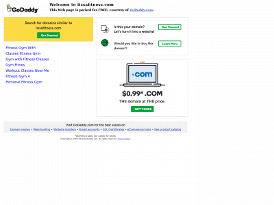 lissafitness.com snapshot