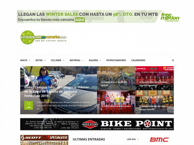 pedaleandoporcanarias.com snapshot
