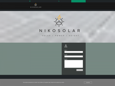 nikosolar.be snapshot