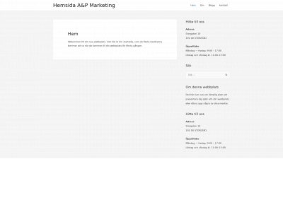 apmarketing.se snapshot