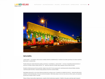 laisveskelias.lt snapshot