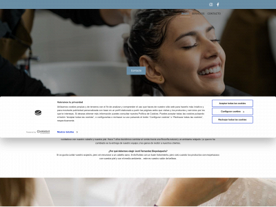 www.justifernandezbiopeluqueria.es snapshot
