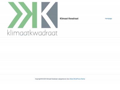 klimaatkwadraat.nl snapshot
