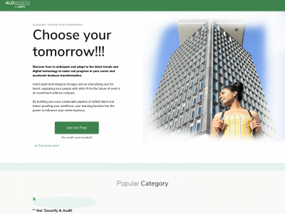 aldlearn.com snapshot