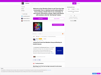 tarotsunsign.com snapshot