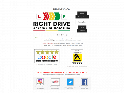 rightdriveacademy.co.uk snapshot