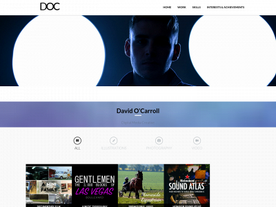 davidocarroll.com snapshot