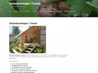 steinerbarnehagentromso.no snapshot