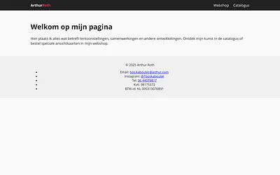 arthurroth.nl snapshot