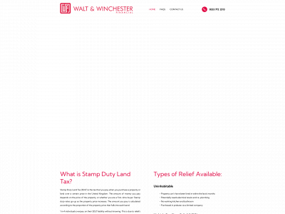 waltwinchester.com snapshot
