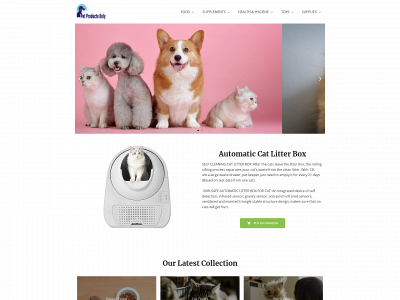 petproductsonly.com snapshot