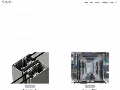sobhafacades.com snapshot