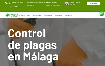 www.andaluciafumigaciones.com snapshot