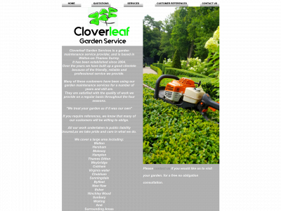 cloverleafgardenservices.co.uk snapshot